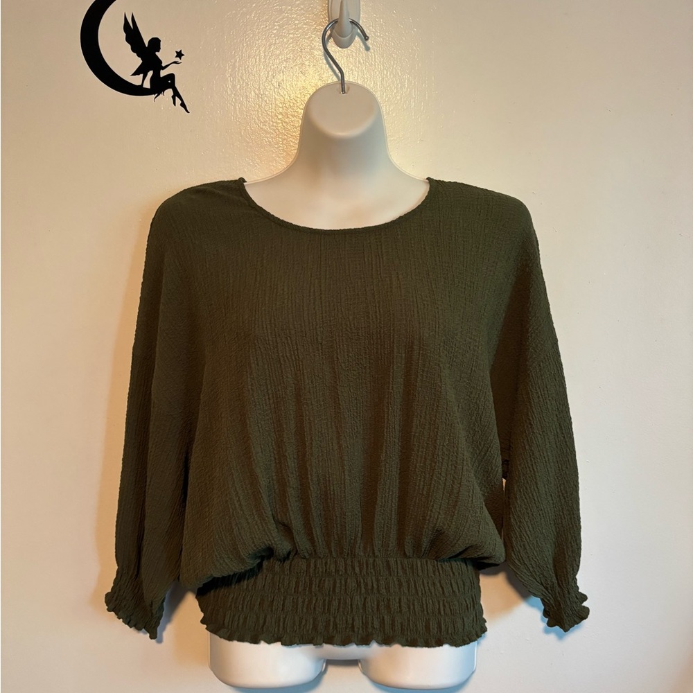 Harper 241 Olive Green Blouse